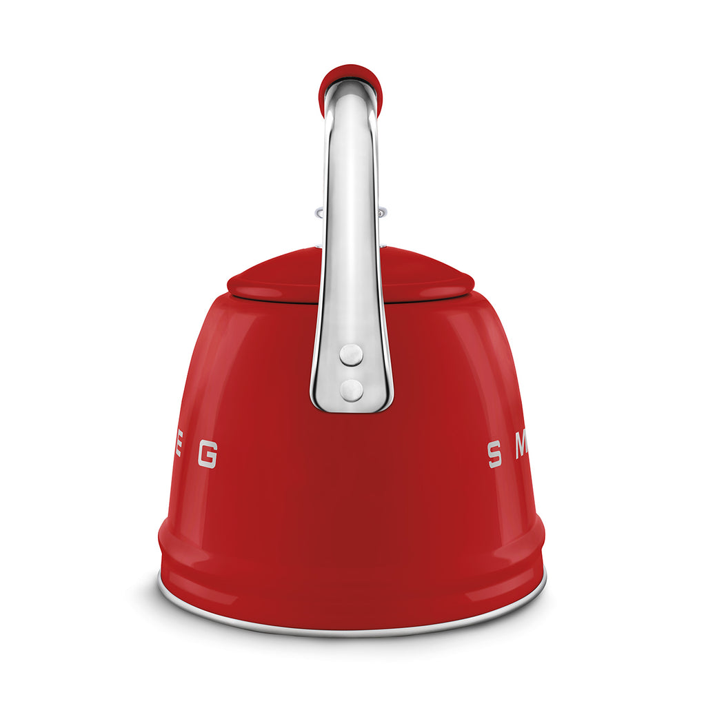 WHISLTING TEA KETTLE RED SMEG CKLW2001RD