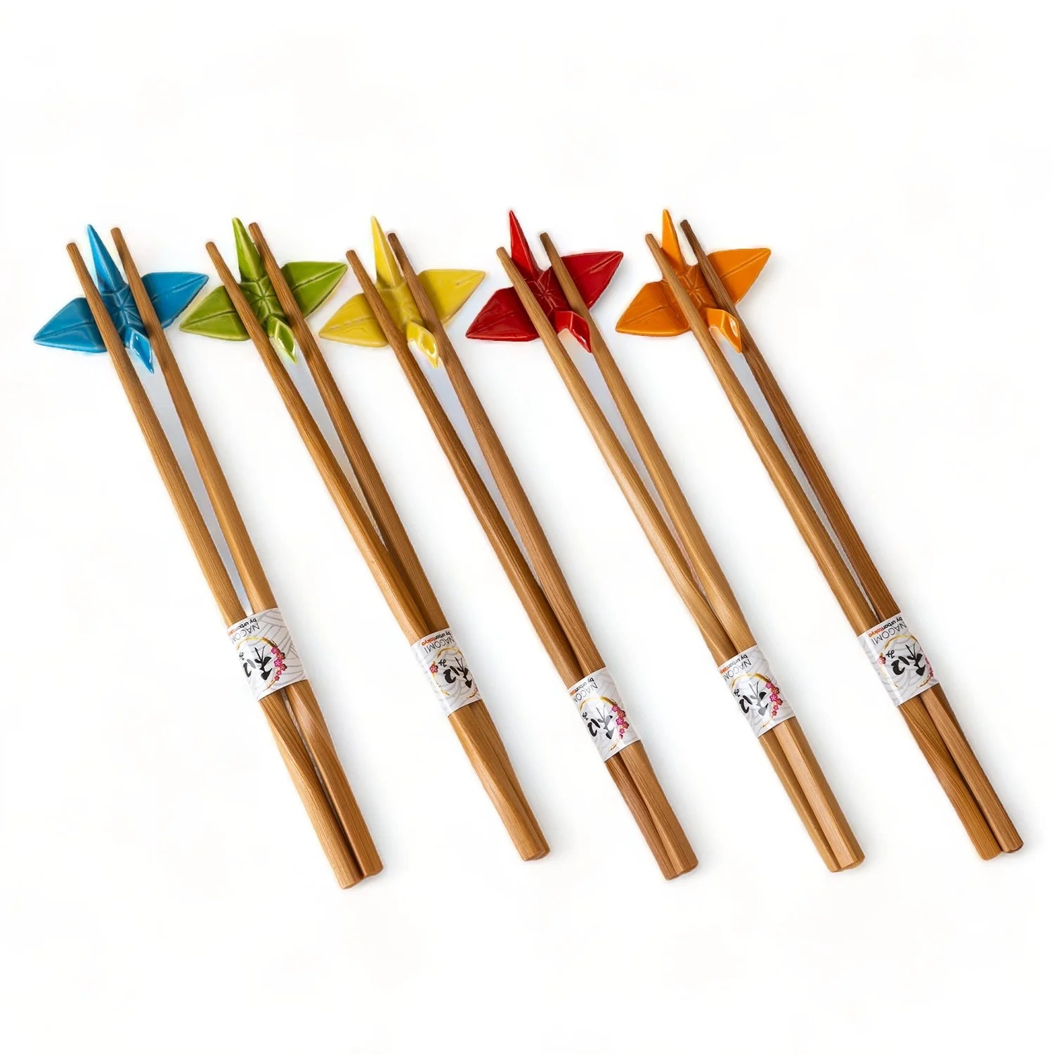 Chopstick Rest Crane (5) set multi UBTK CRS100-AS