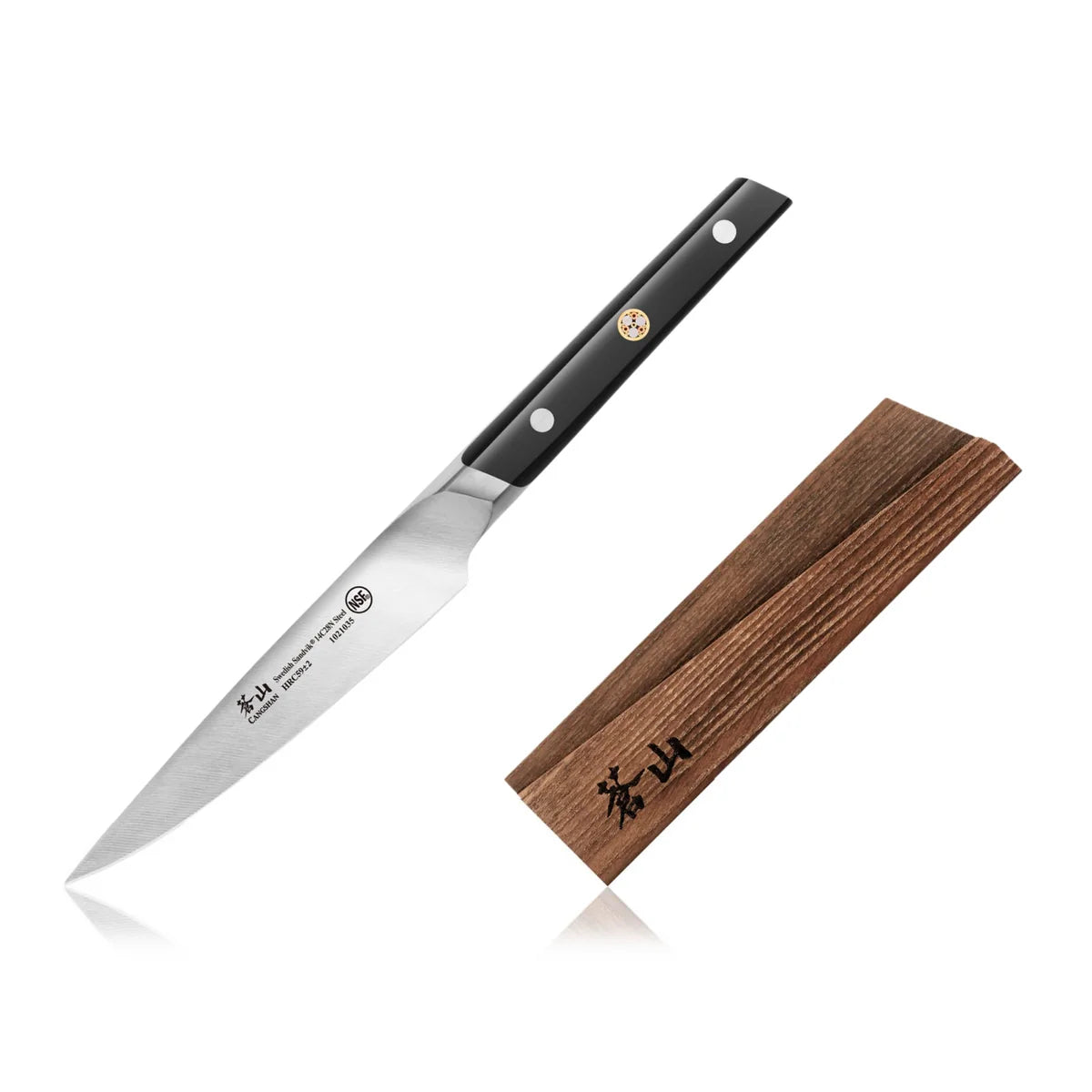 Utility Knife 5" w/Sheath TC (DSC) CANG 1021042