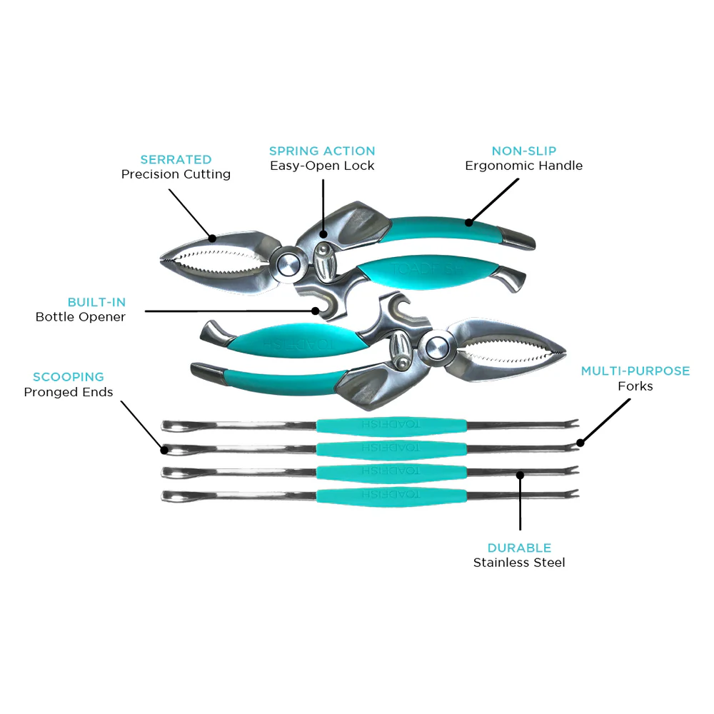 Crab & Lobster Tool Set TOAD 1022