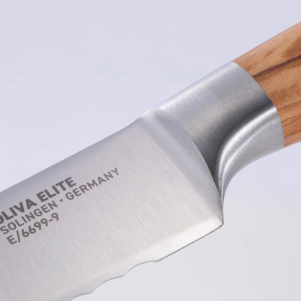 Oliva Elite Scalloped Bread Knife 9" MESSER E/6699-9