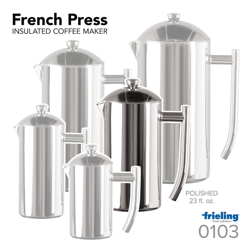 French Press Polished 23oz FRLNG 0103