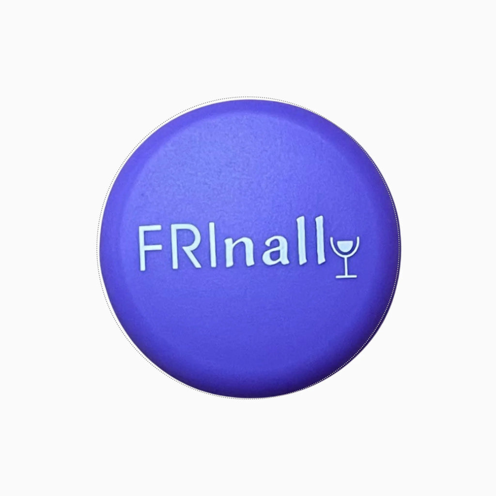 Wine cap "FRInally" CAPA periwinkle
