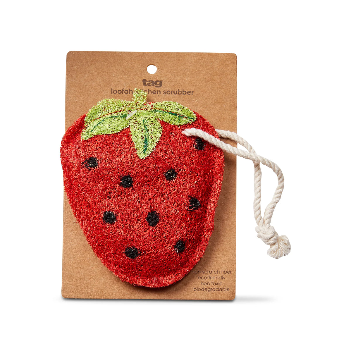 Scrubber Strawberry Loofah TAG G21206
