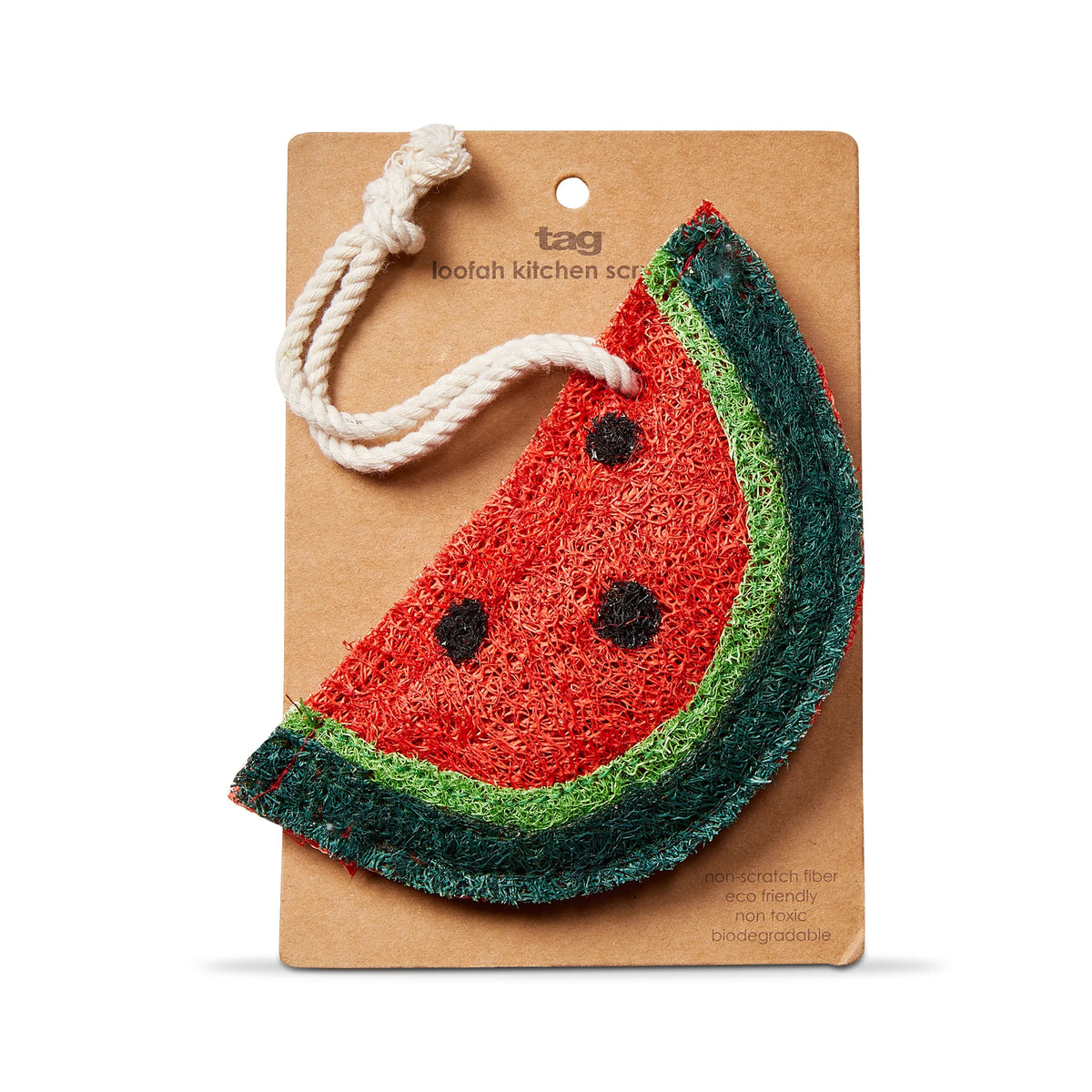Scrubber Watermelon Loofah TAG G21207