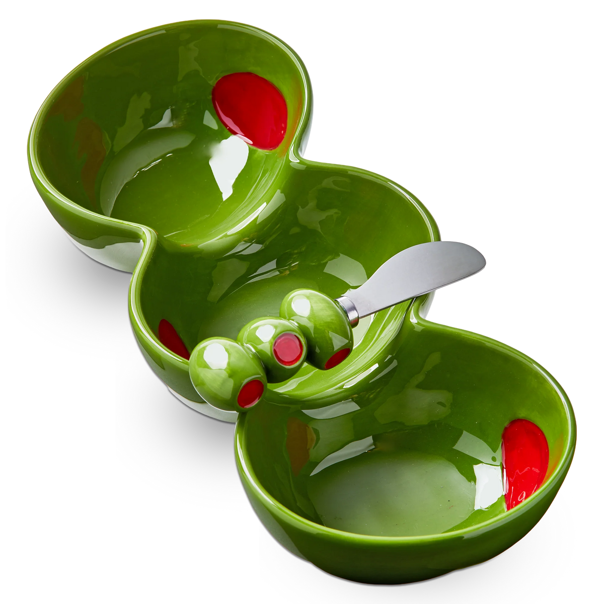 Server, Olive 3-part + Spreader TAG G22519