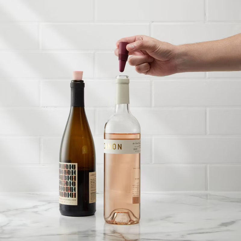 Wine Bottle Stopper 2pc HD W9319
