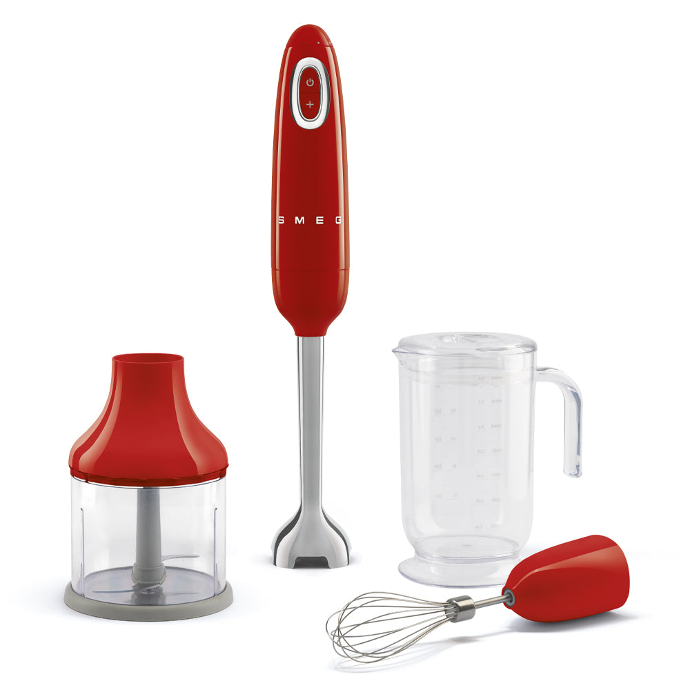 Hand Blender Tritan red w/access SMEG HBF03RDUS