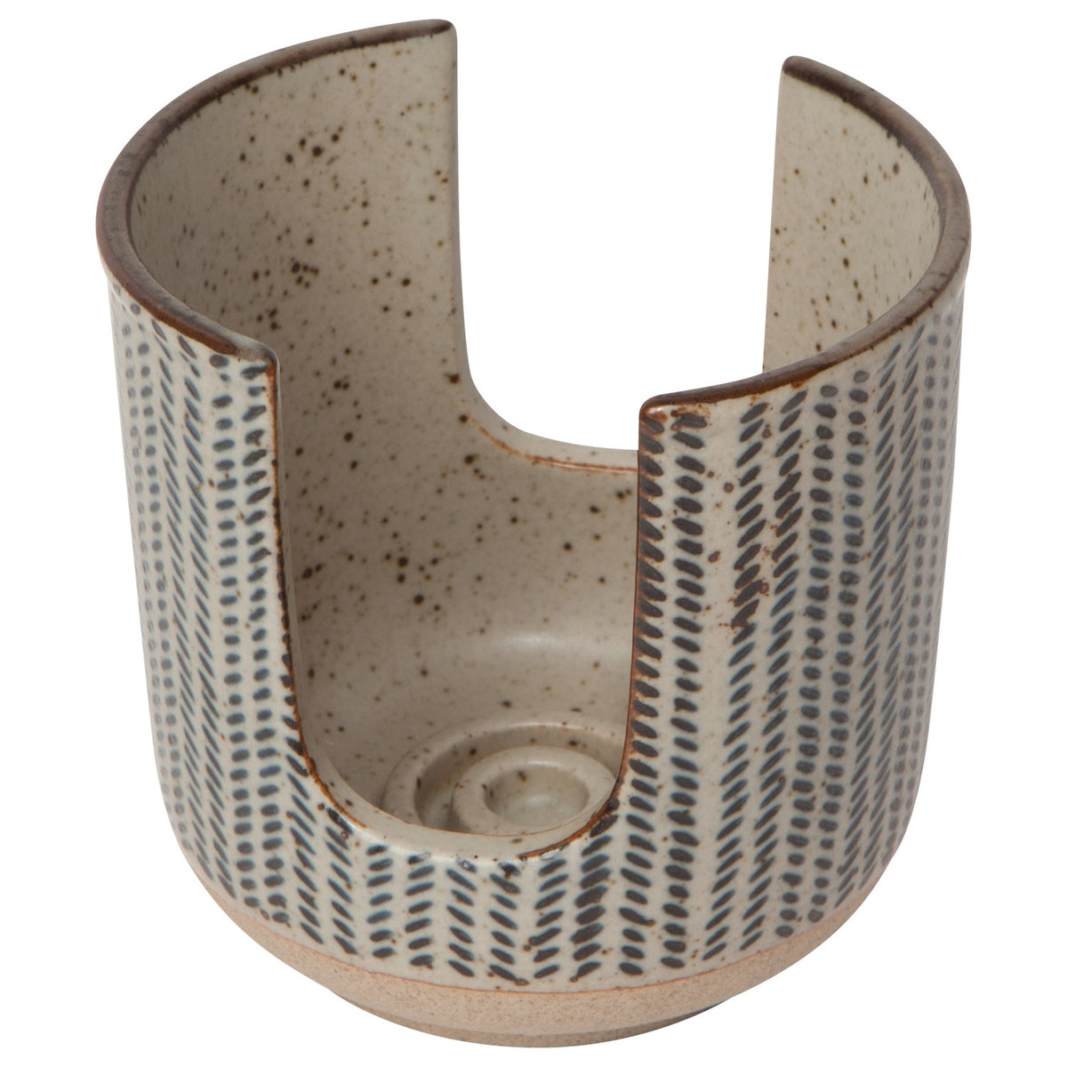 Sponge Holder ceramic Herringbone DANI HBU2066D