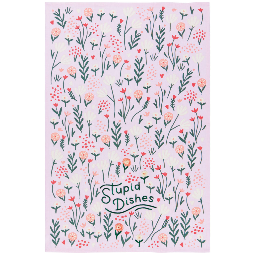 Dishtowel Stupid Dishes DANI JKT1868D