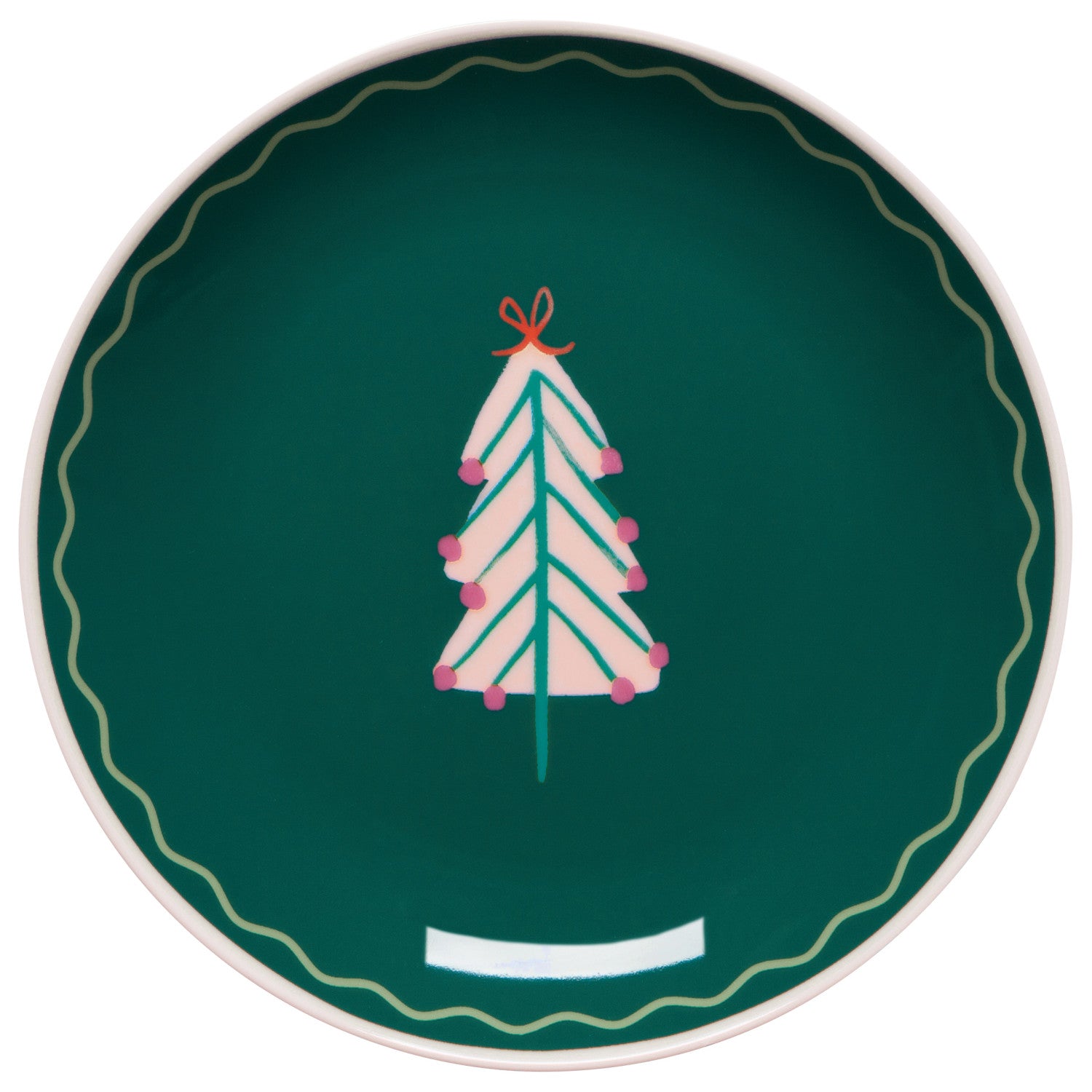 Glitzmas Appetizer Plate DANI 10241SPLT