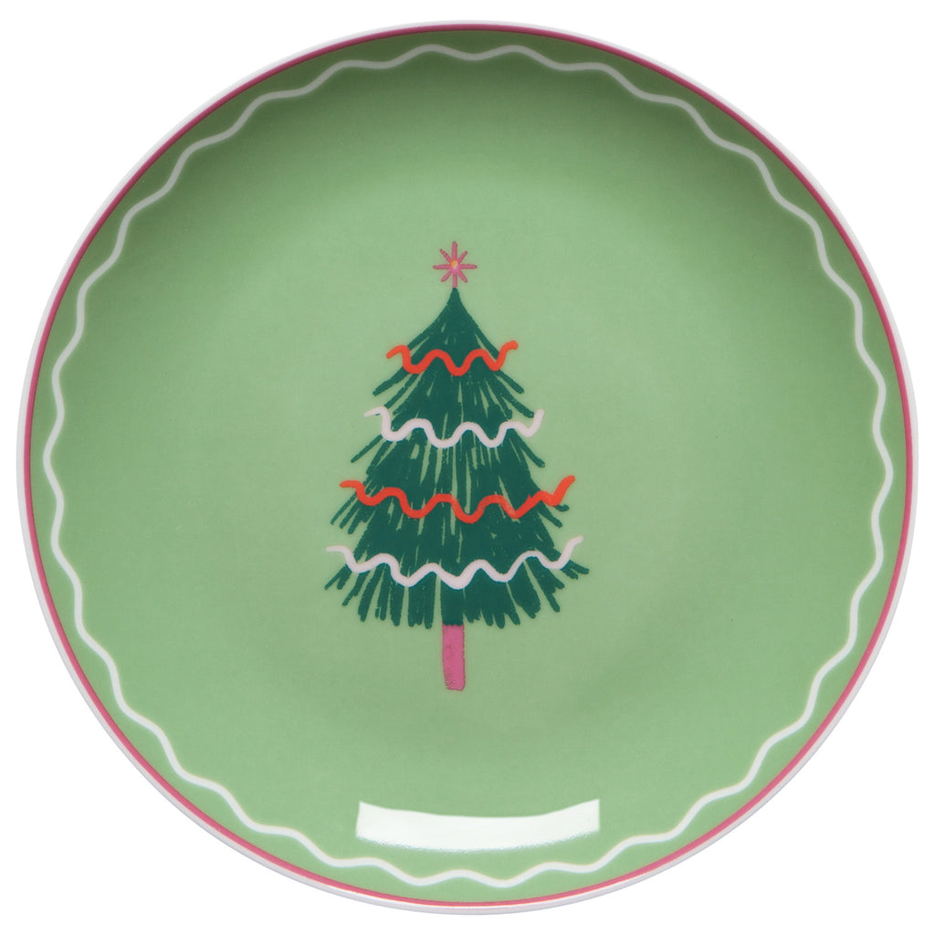 Glitzmas Appetizer Plate DANI 10241SPLT