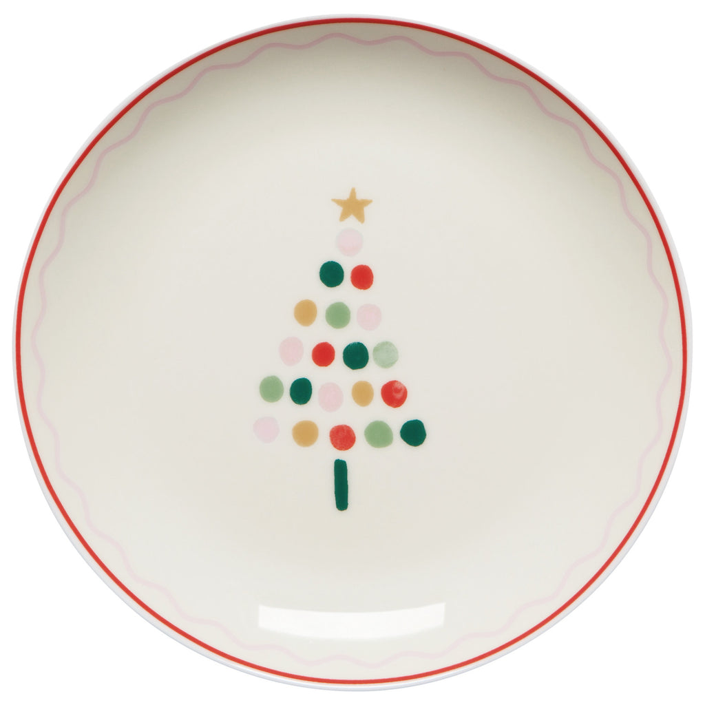 Glitzmas Appetizer Plate DANI 10241SPLT