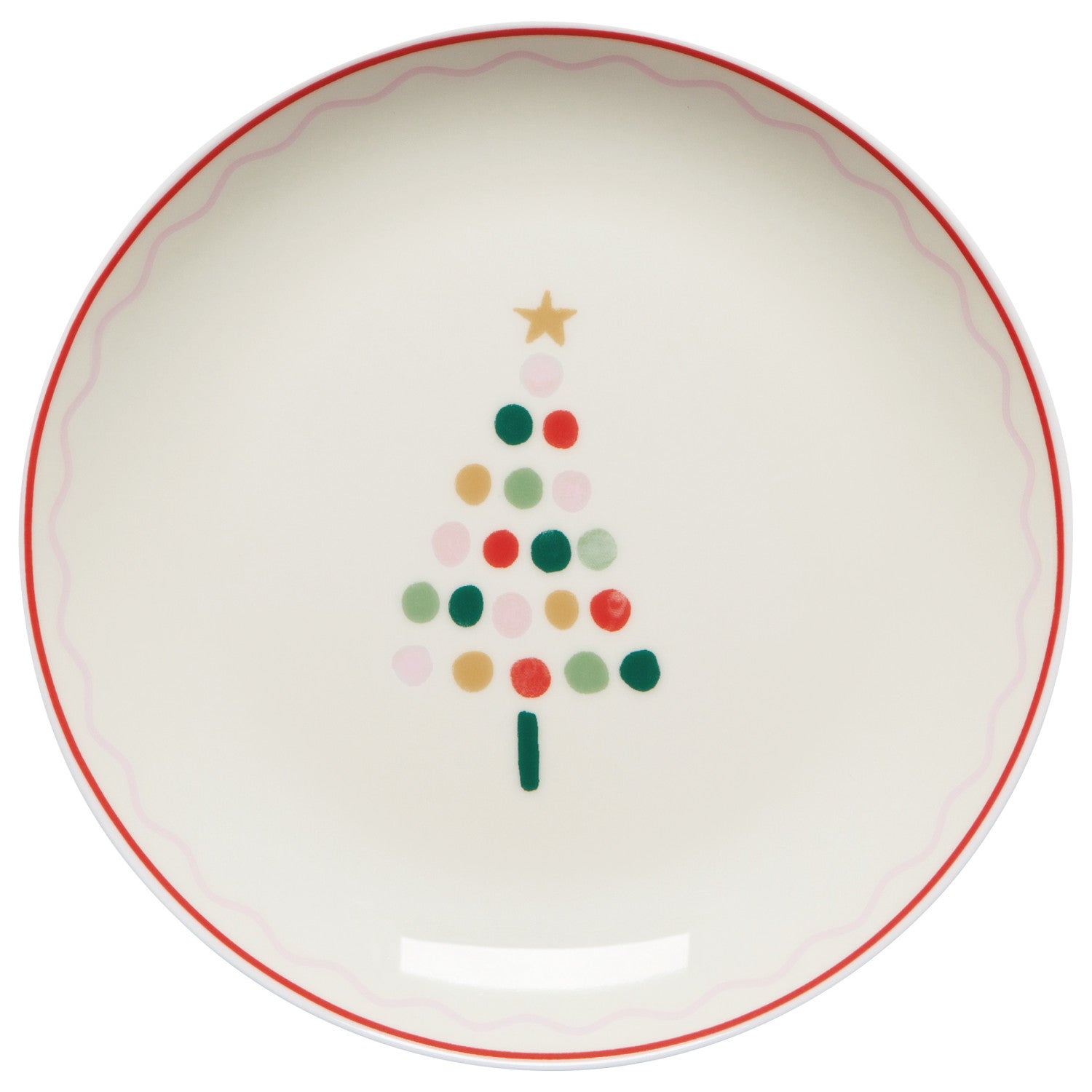 Glitzmas Appetizer Plate DANI 10241SPLT