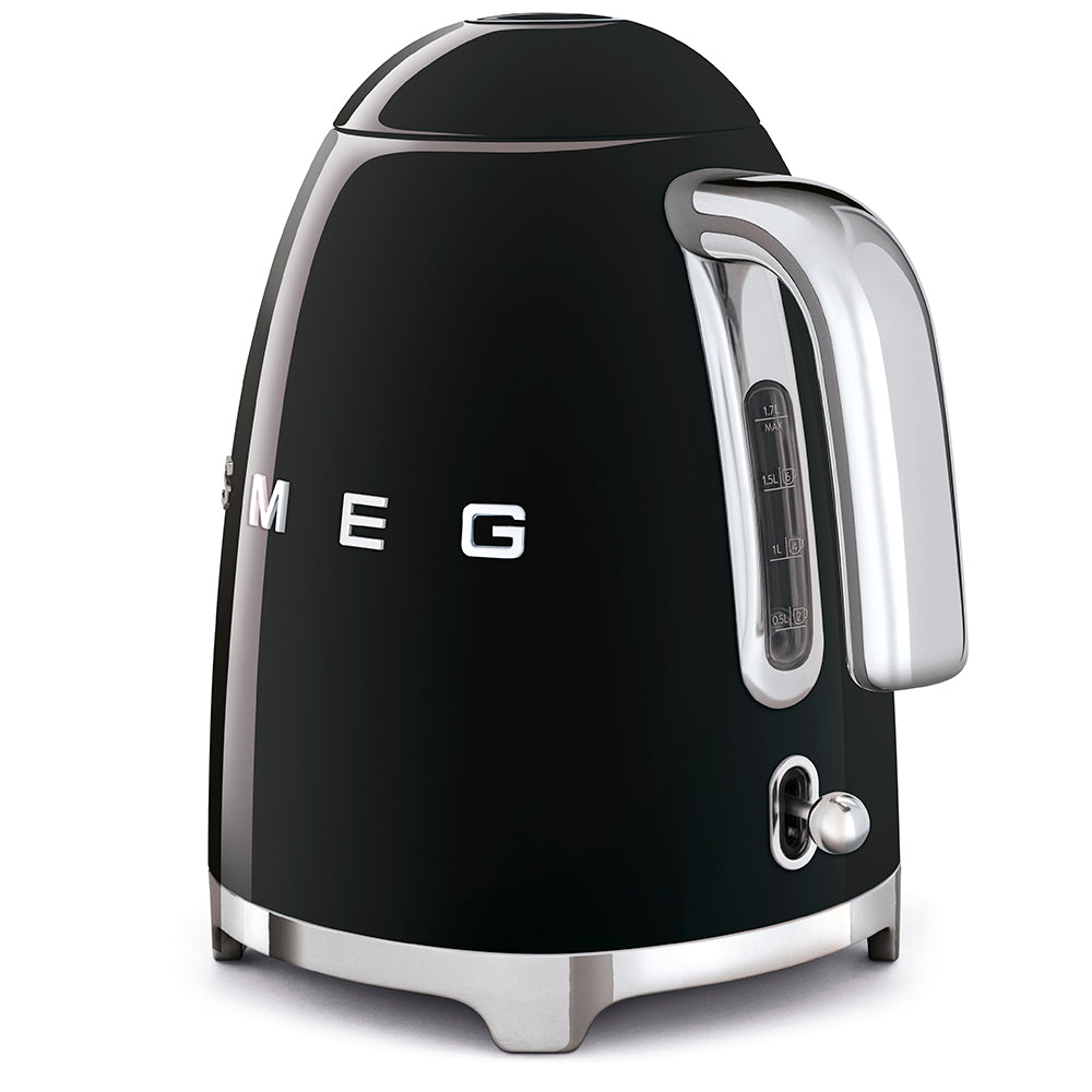 Electric Kettle black SMEG KLF03BLUS