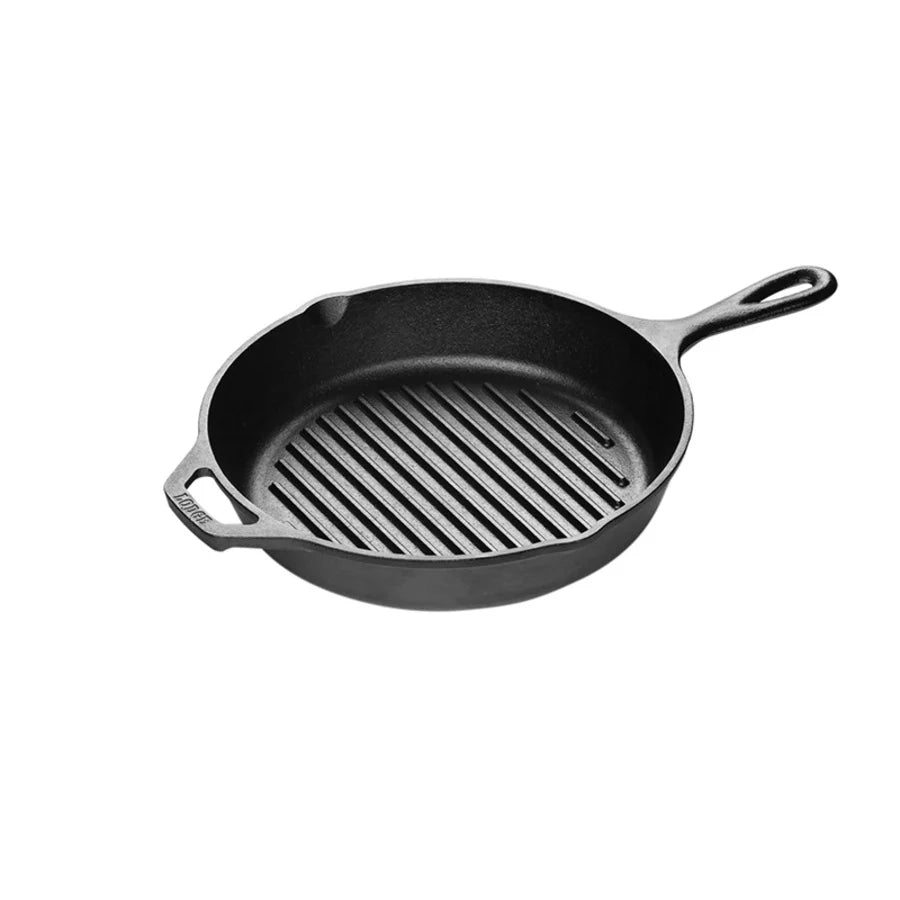 Cast Iron Grill Pan 10" RND LODGE L8GP3