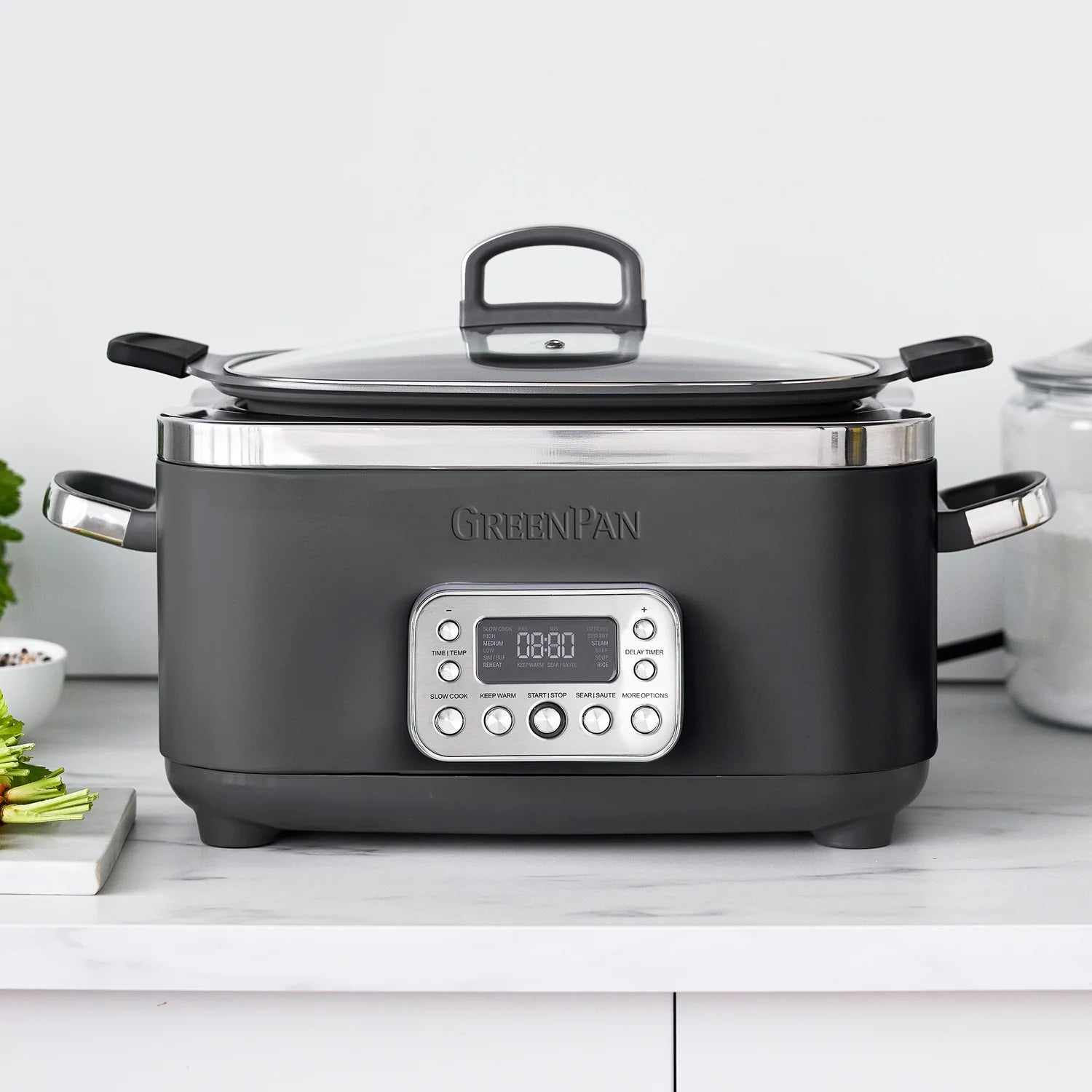 Slow Cooker 6qt Graphite GREEN CC009987-001