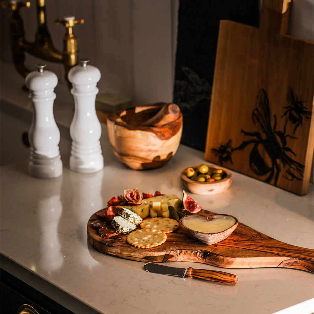 Knife, Butter Olive Wood/ss SELB NM-OL014