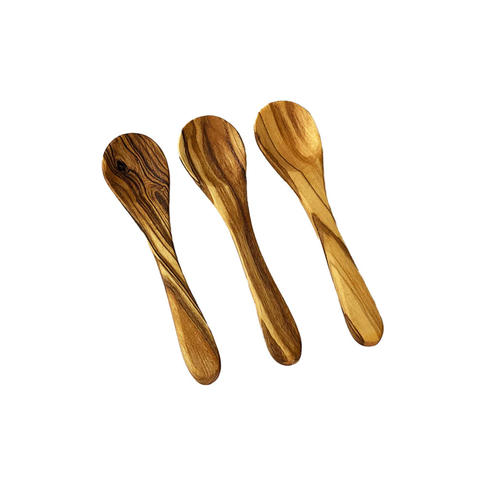 Spoons Mini Olive Wood 3pc SELB NM-OL048RGS