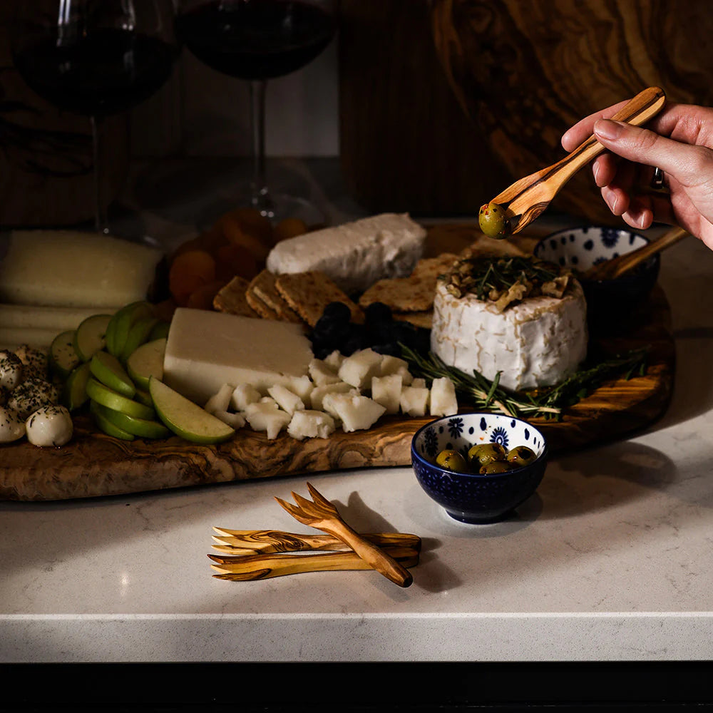 Forks, Olive 4pc Olive Wood SELB NM-OL049RGS