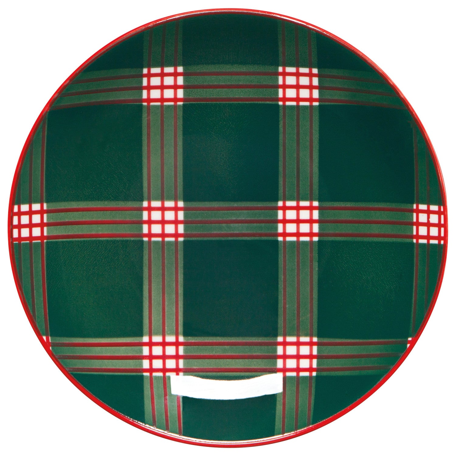 Appetizer Plate Plaid DANI 10252 SPLT