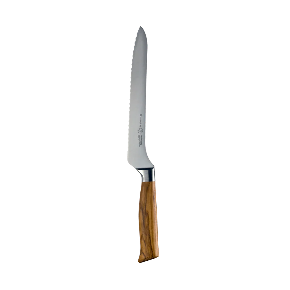 Oliva Elite Offset Bread Knife 8" MESS E/6644-8