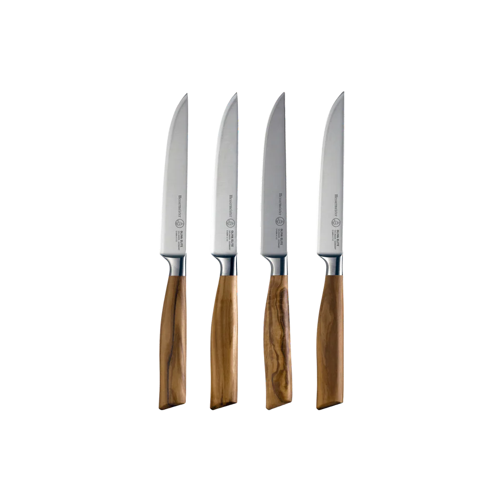 Oliva Elite Steak 4pc Set MESSER E/6684-4/4S