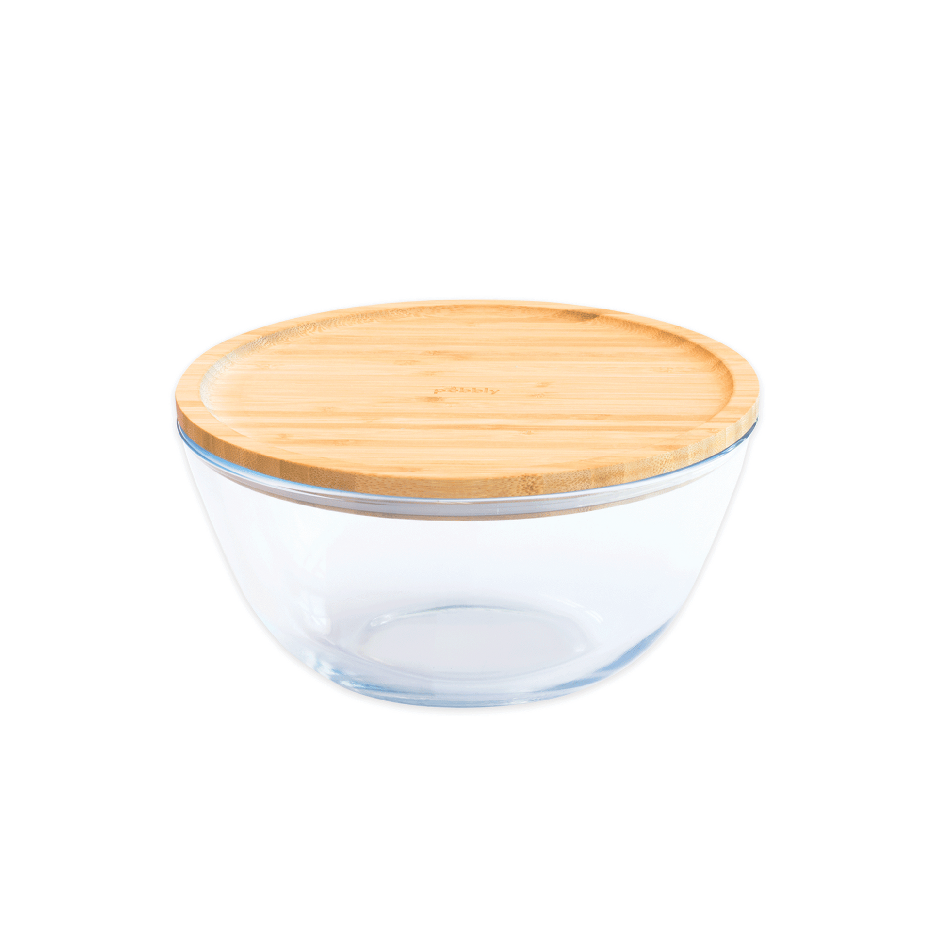 Mixing Bowl, 2.7qt glass/bam PEBB PKV-013