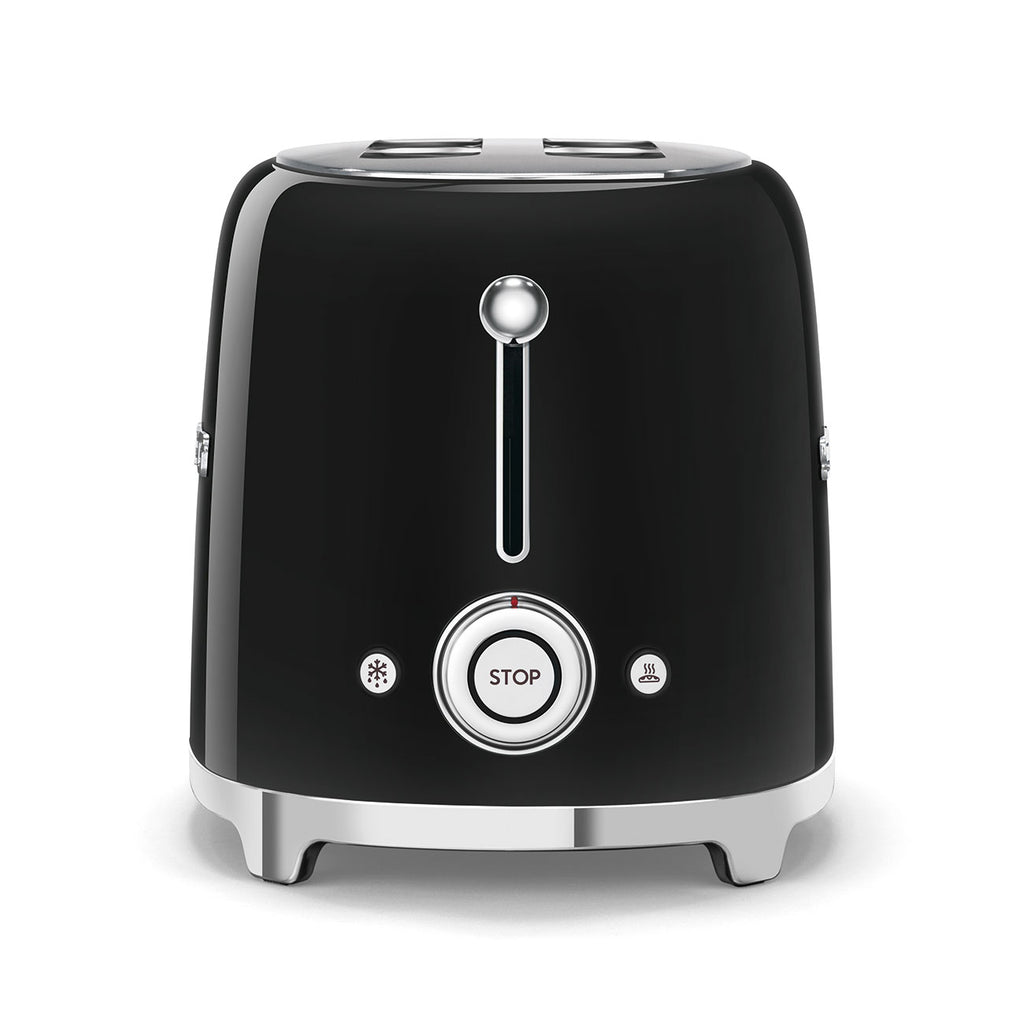 Toaster 2 slice black SMEG TSF01BLUS