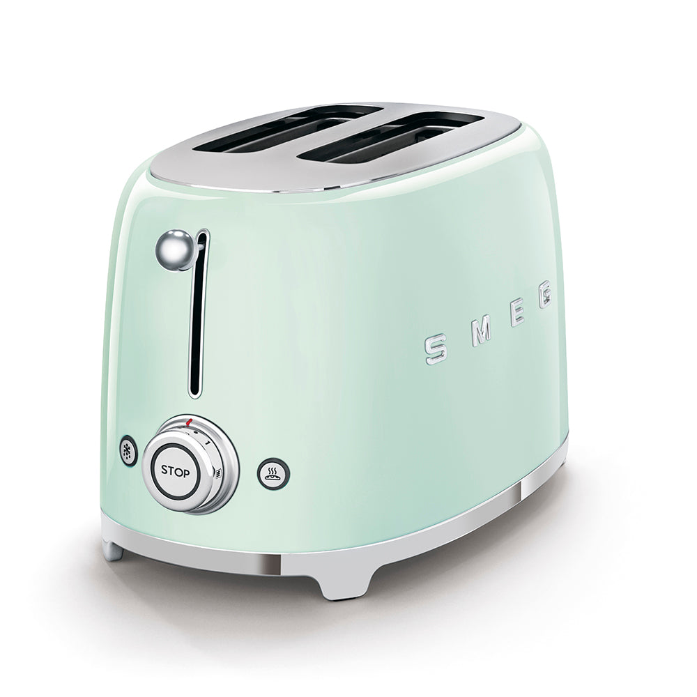 Toaster 2 Slice pastel green SMEG TSF01PGUS