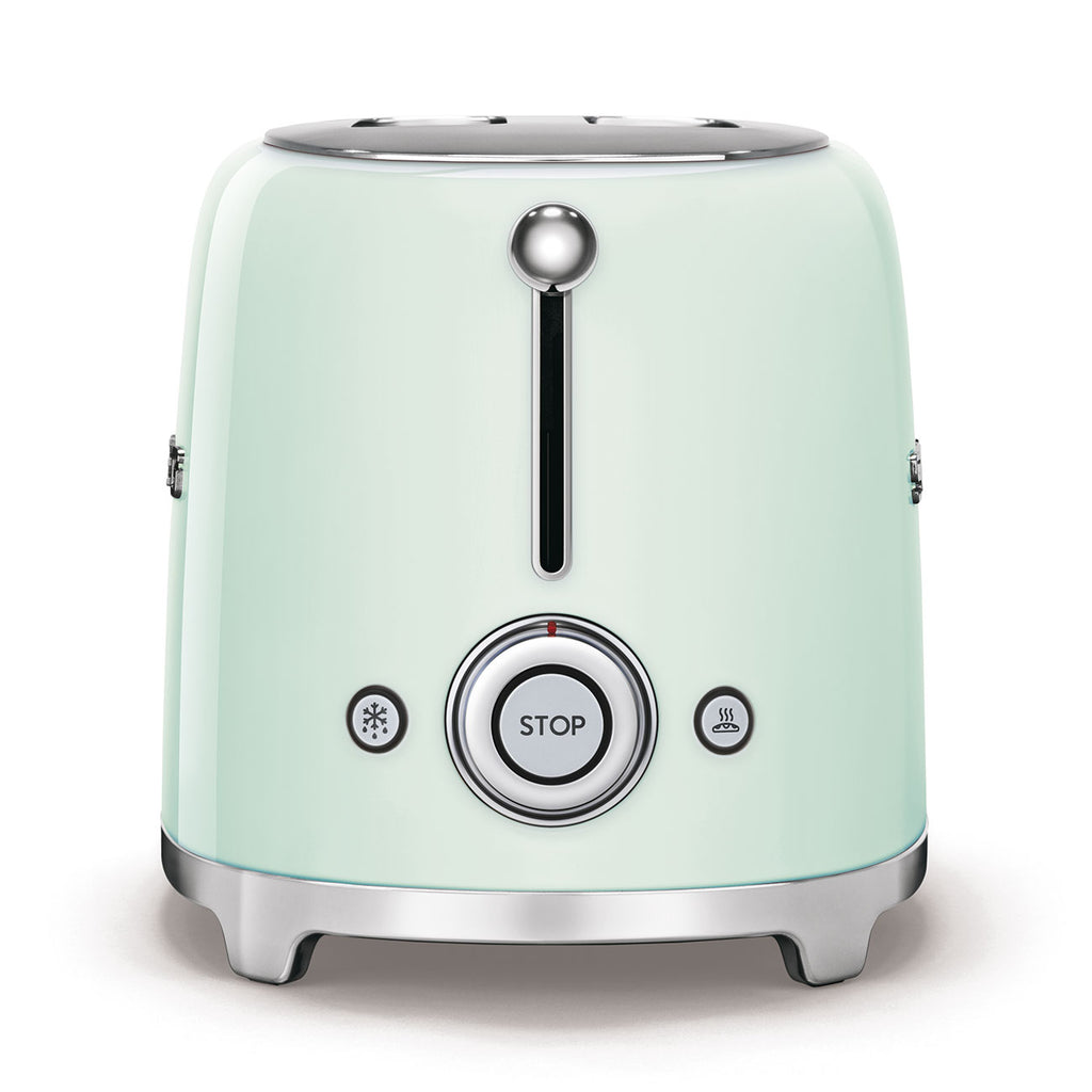 Toaster 2 Slice pastel green SMEG TSF01PGUS