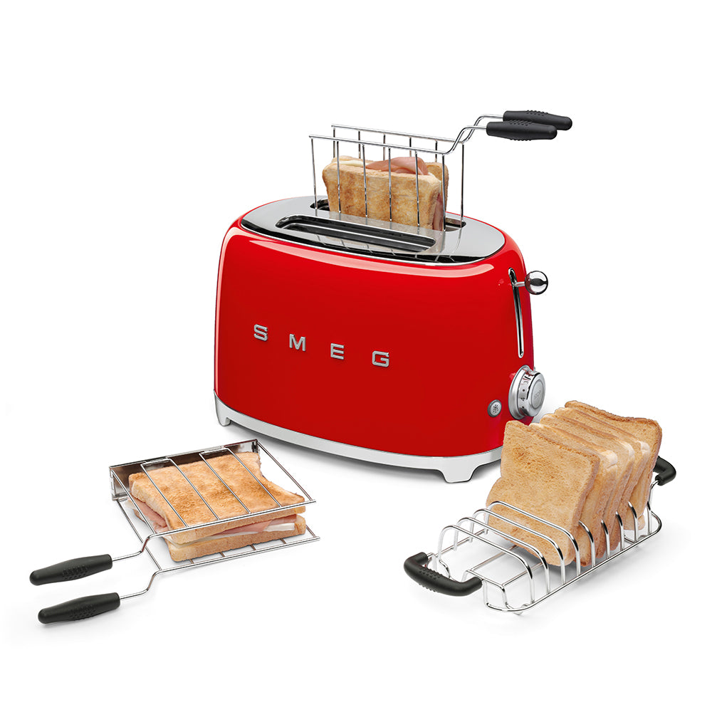 TOASTER 2 SLICE RED SMEG TSF01RDUS