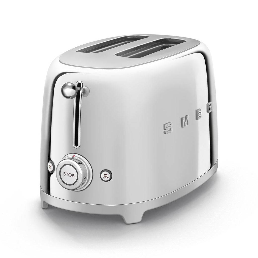 TOASTER 2 SLICE CHROME SMEG TSF01SSUS