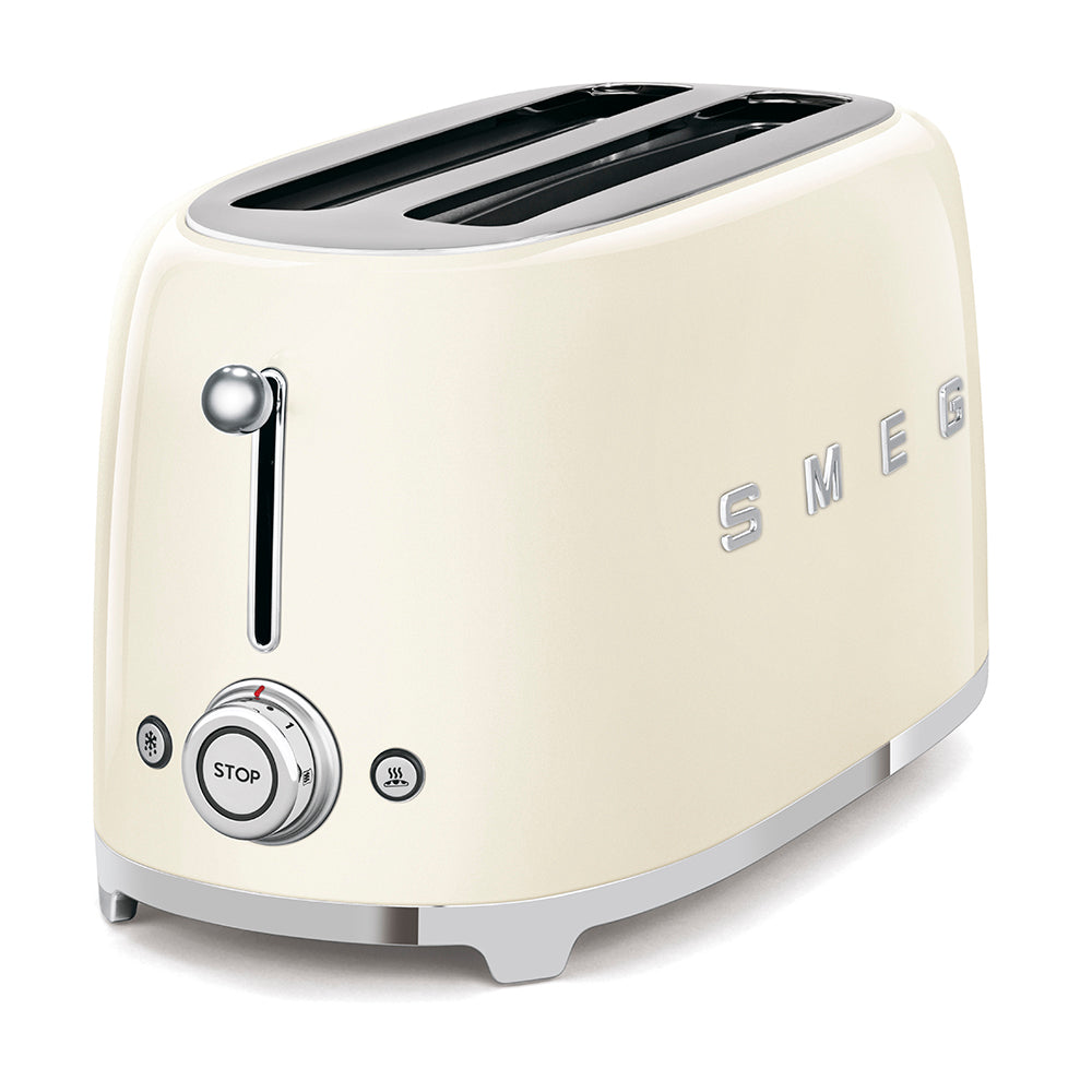 Toaster 4 slice cream SMEG TSF02CRUS