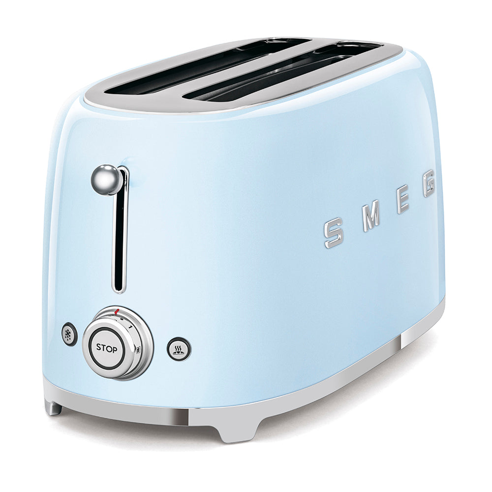 Toaster 4 Slice pastel blue SMEG TSF02PBUS