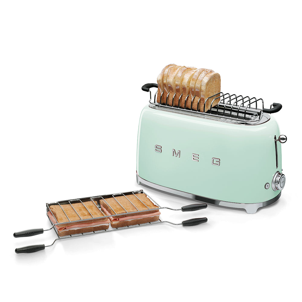 TOASTER 4 SLICE PASTEL GREEN SMEG TSF02PGUS