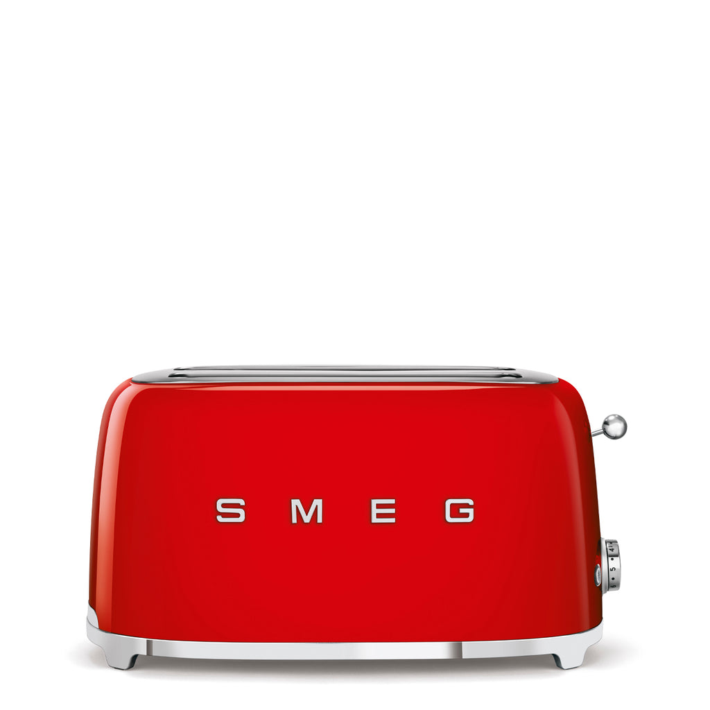 TOASTER 4 SLICE RED SMEG TSF02RDUS