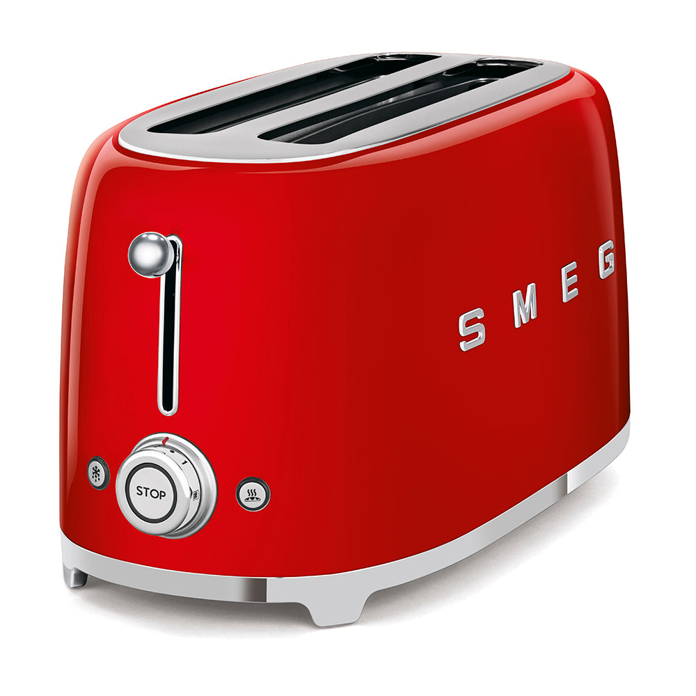 TOASTER 4 SLICE RED SMEG TSF02RDUS