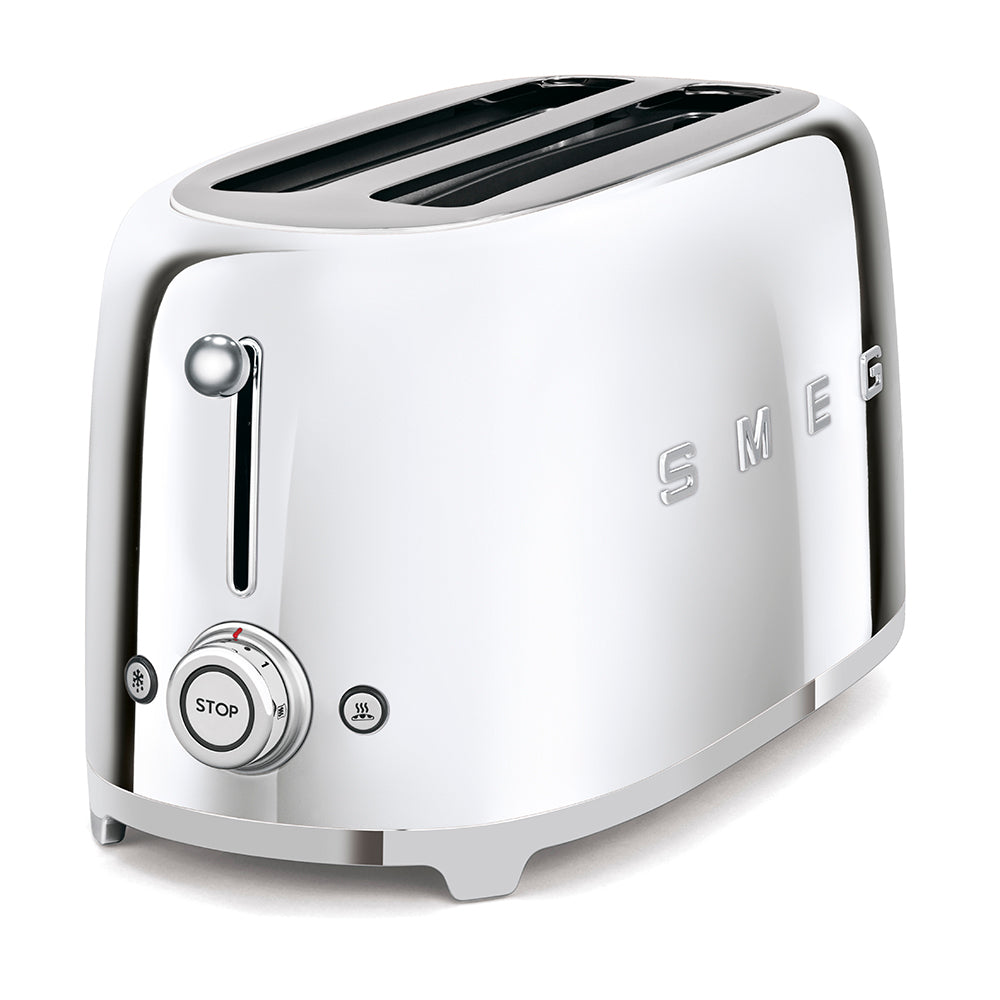 TOASTER 4 SLICE CHROME SMEG TSF02SSUS