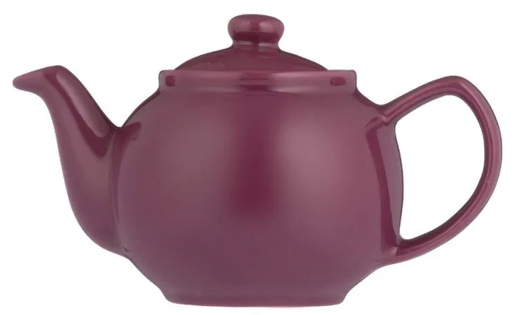 Teapot 2c magenta stoneware P&K RW 0056.794U