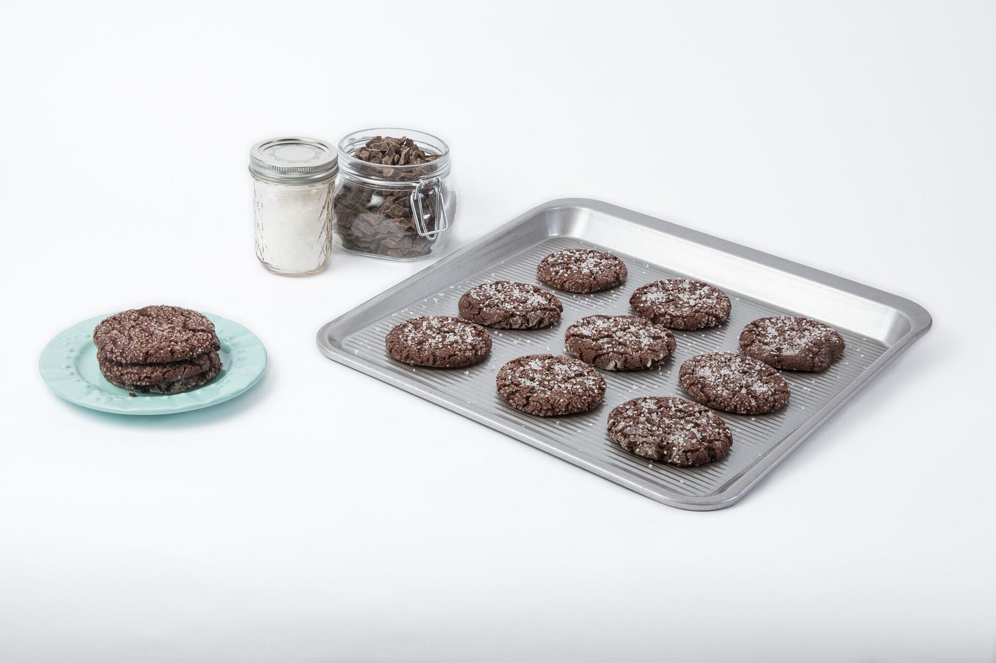 Cookie Tray Pan med 12x11 alum USA 10205MC -6