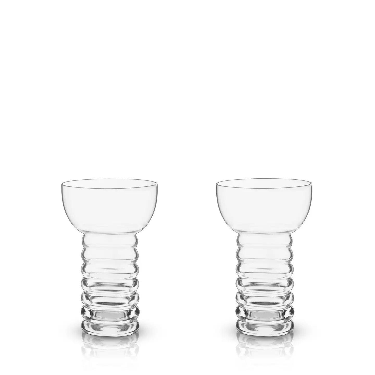 Tiki Pacific Crystal PD tall 2 pc crys VISKI 6430