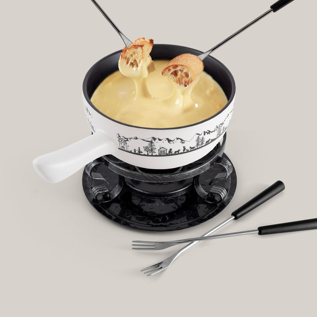 Fondue Set Ceramic Heidi 9pc DKB F66885