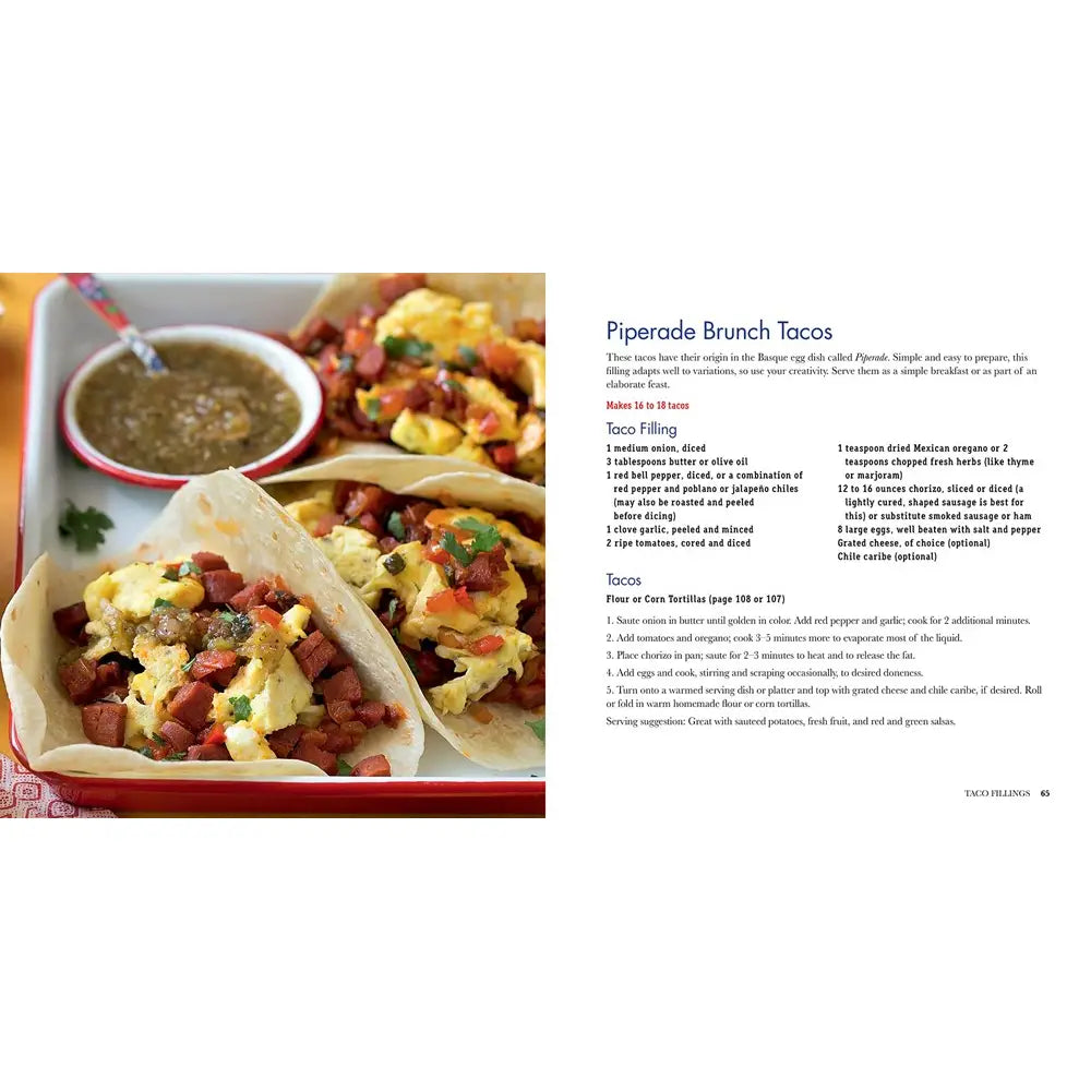 Cookbook Salsas and Tacos: the Santa Fe School of Cooking GS