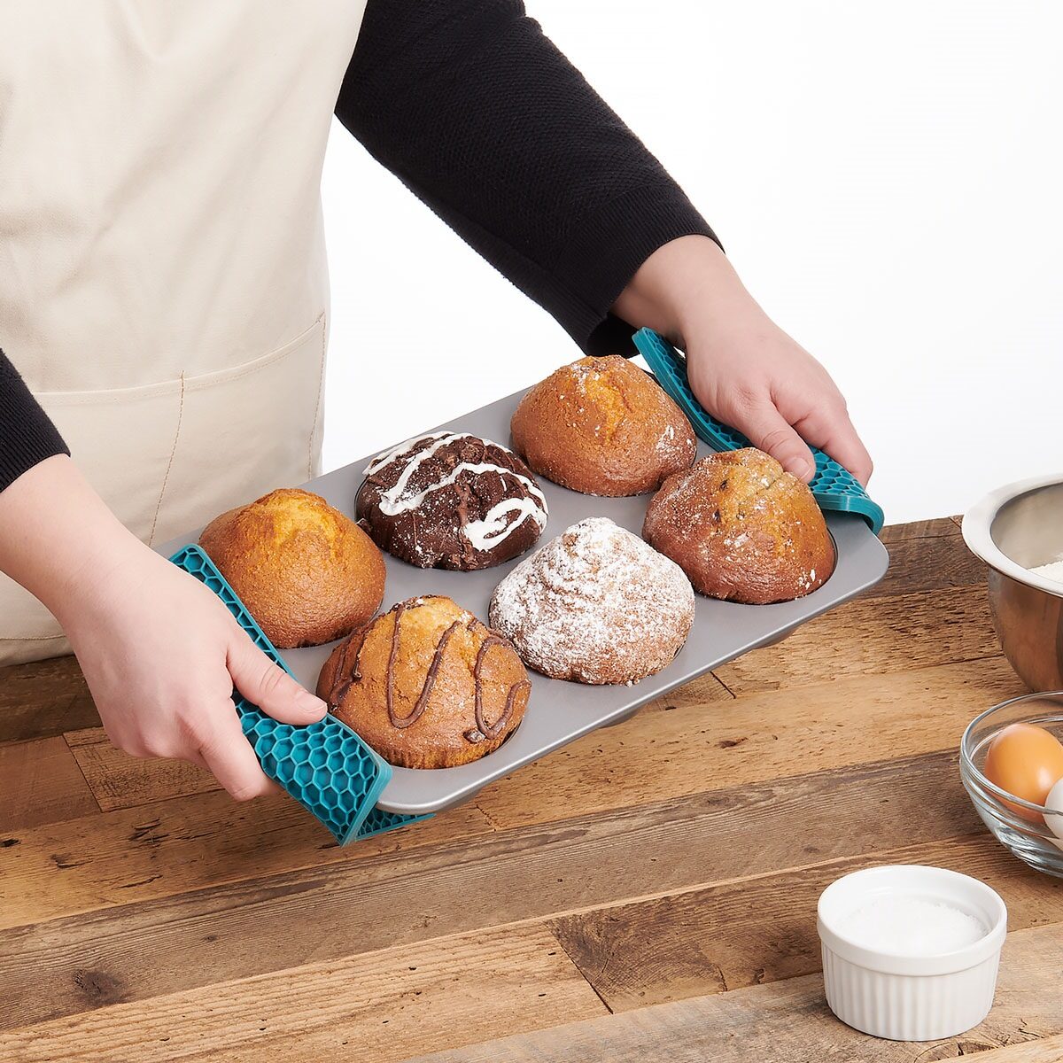 Trivet Honeycomb Turquoise Mrs. A HIC 43721trq