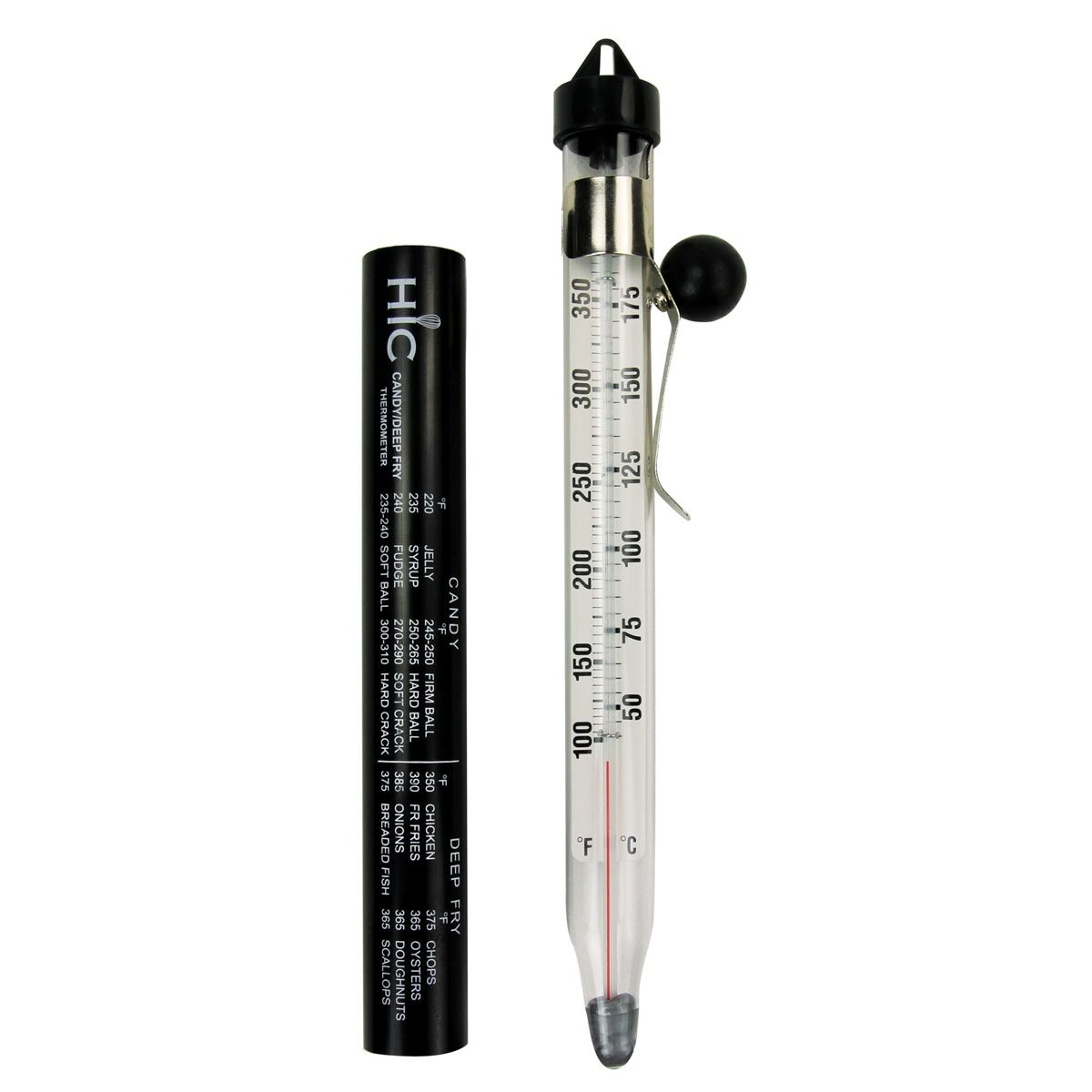 Roasting Deep Fry Candy Jelly Thermometer with Glass Tube HIC 29009