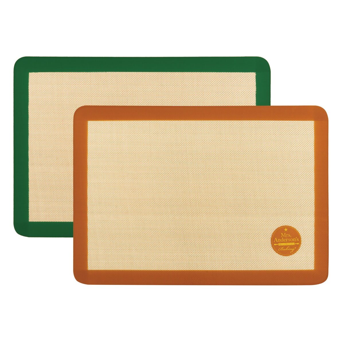 Baking Mats Non-Stick Silicone Sweet & Savory 2pc Mrs. A HIC 60007