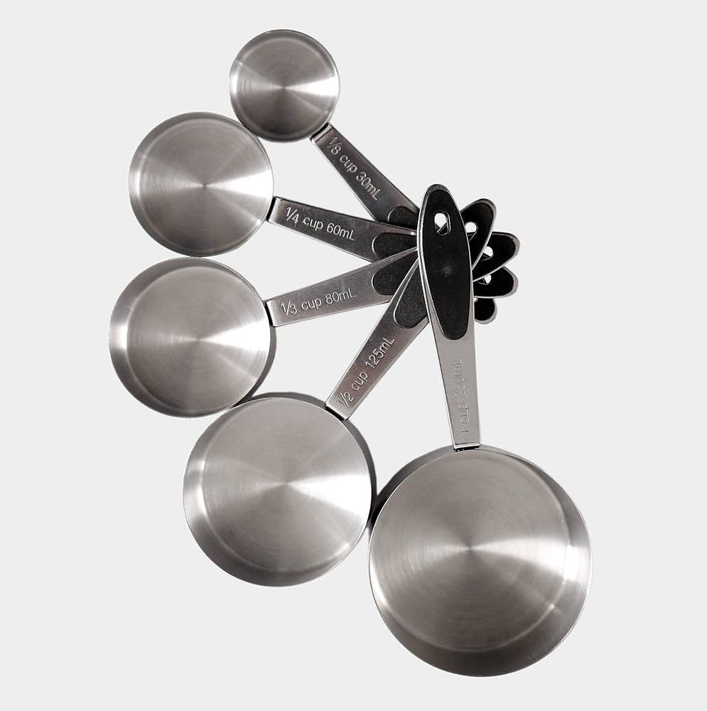Measuring Cups, ss Magnetic 5pc BRDTP 2434