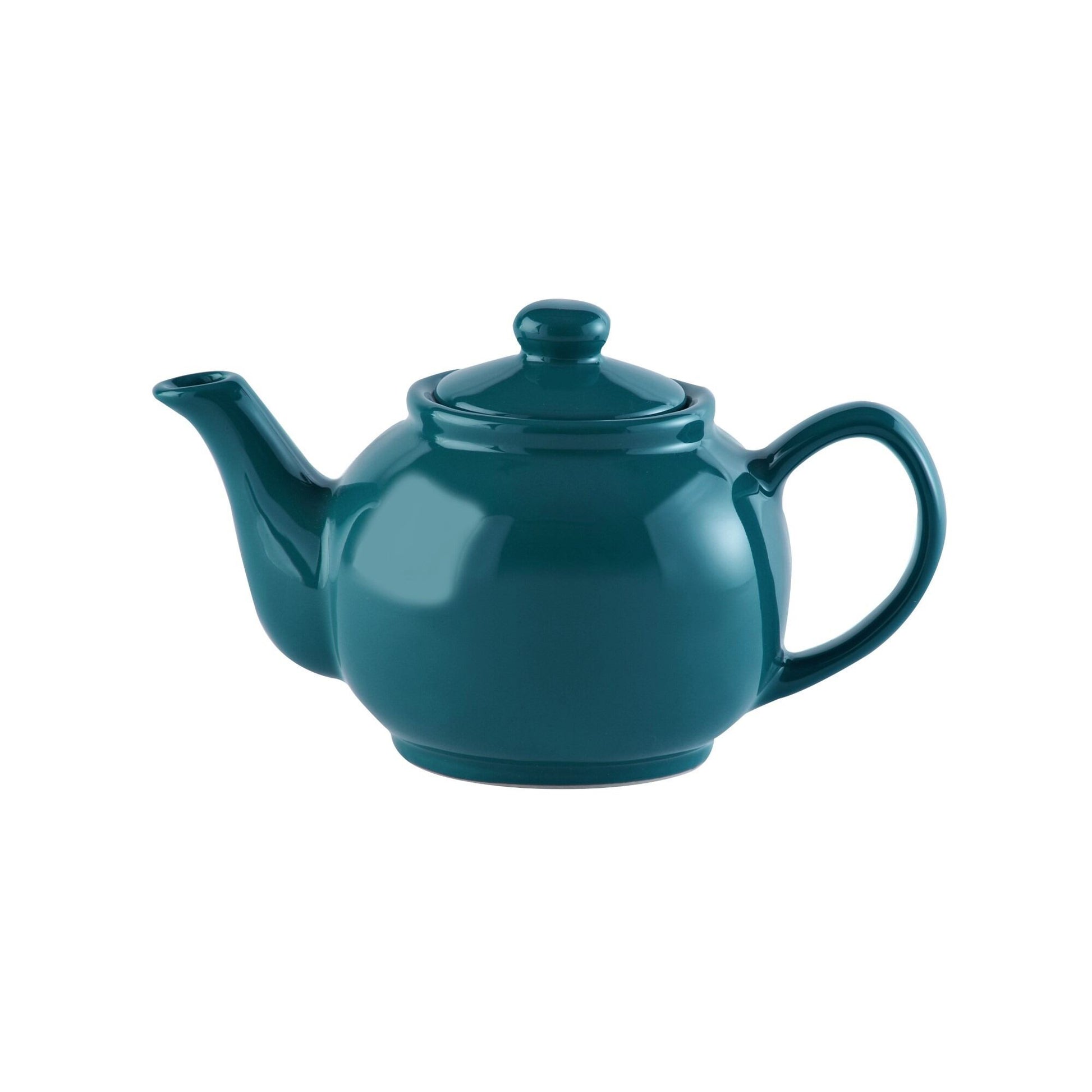 Teapot 2c teal stoneware P&K RW 0056.739U