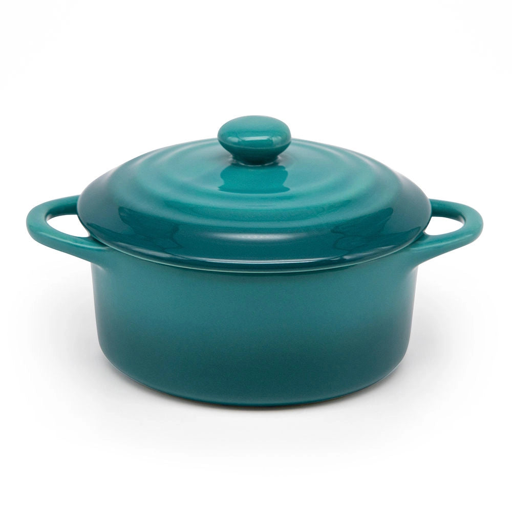 Mini Cocotte Casserole aqua ombre KOOK 1079SPLT